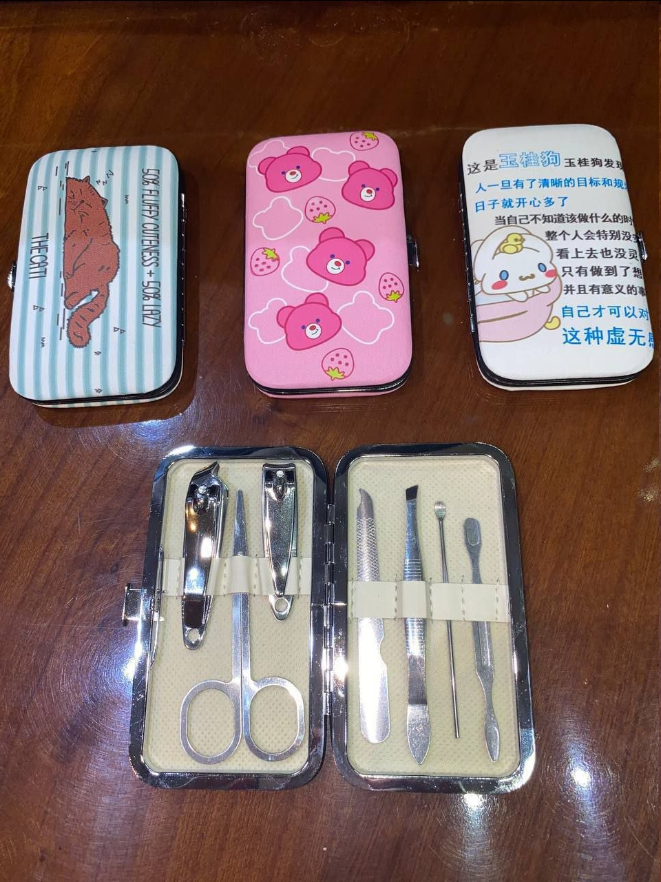 ست مانیکور فانتزی✂️🐷