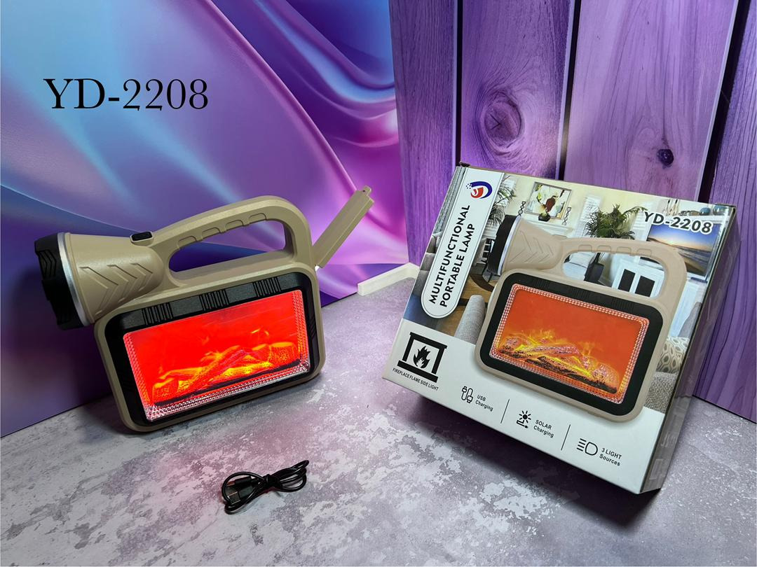 🔦 چراغ چندکاره شارژی YD-2208