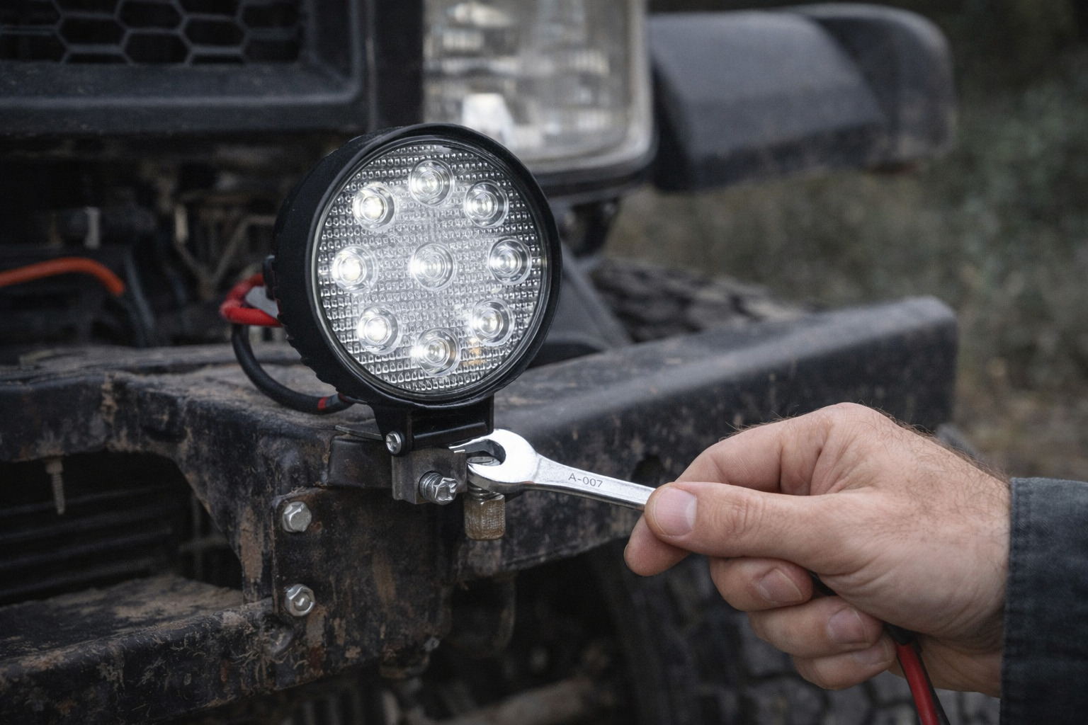 💡🚜 چراغ کار LED مدل A-007 🚜💡