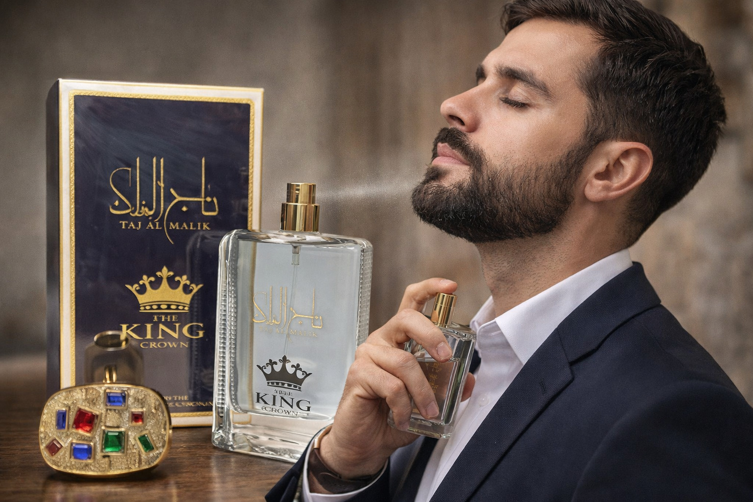 👑 عطر مردانه تاج‌الملک | The King Crown 👑